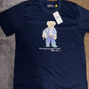 Polo by Ralph Lauren Navy Bear Tee